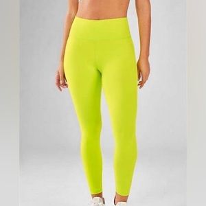 FABLETICS citron power hold leggings size: small BNWT